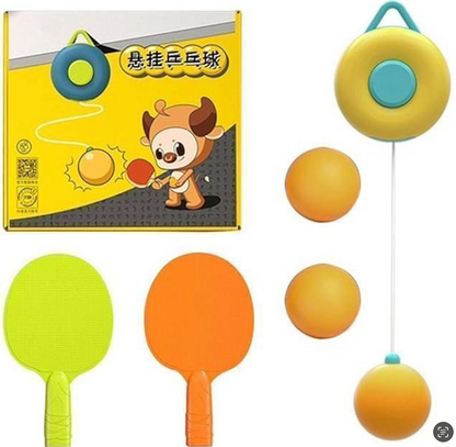 Indoor Hanging Table Tennis Trainer Set